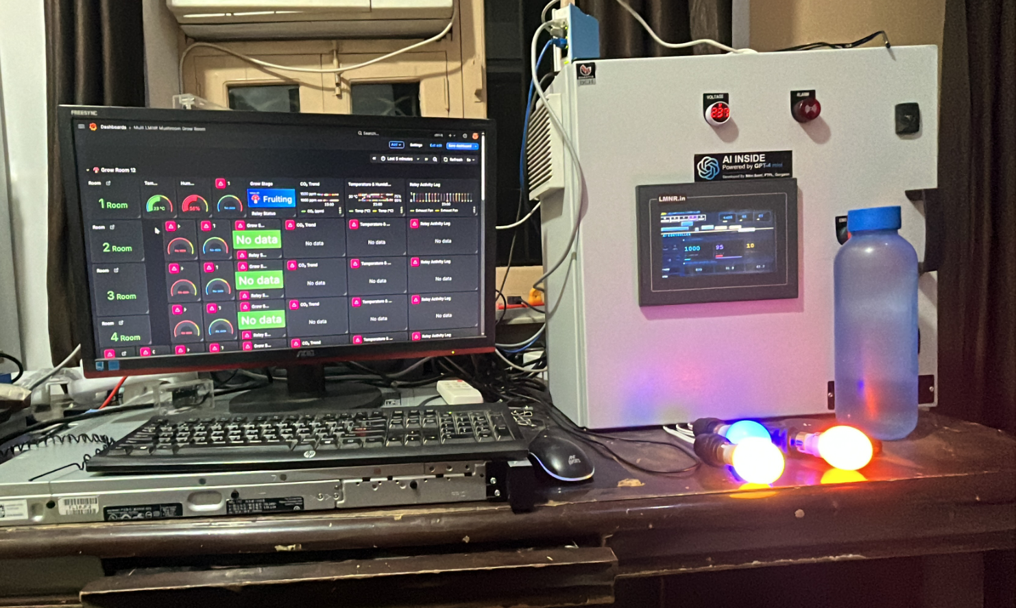 Contol-X scale-up testing — higher load and multi-room stress testing by Poem Techno engineering team